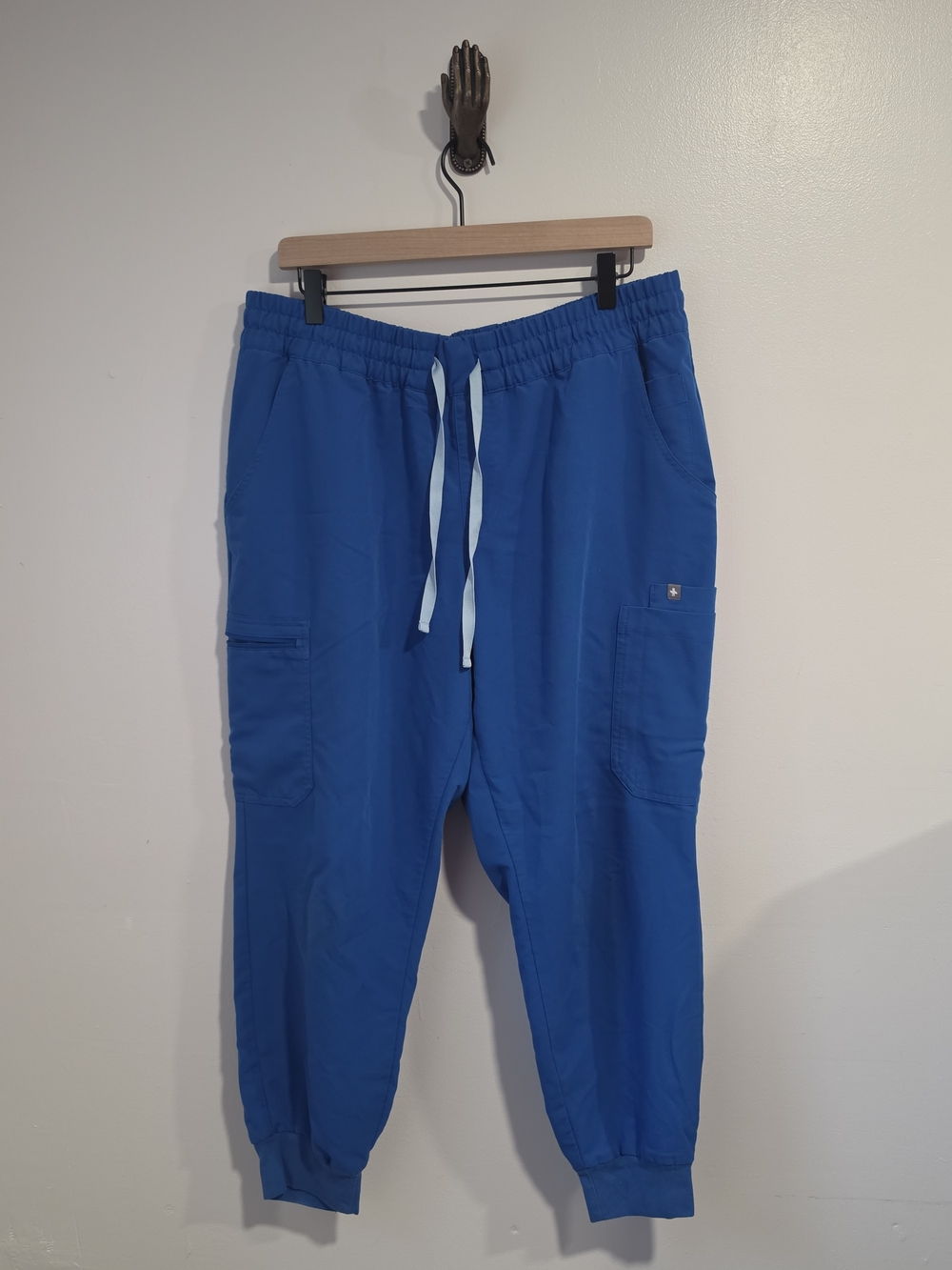 FIGS Royal Blue Zamora Jogger Scrub Pants Women's Size XL Petite